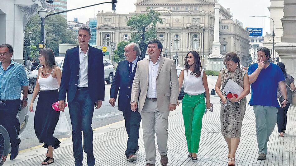 Los diputados del Frente Renovador hicieron ayer una presentación conjunta en Tribunales.