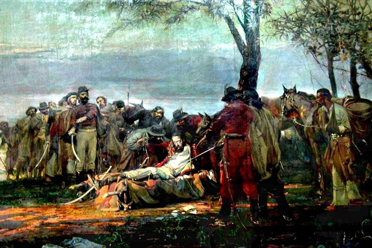 La muerte de Güemes, de Antonio Alice.