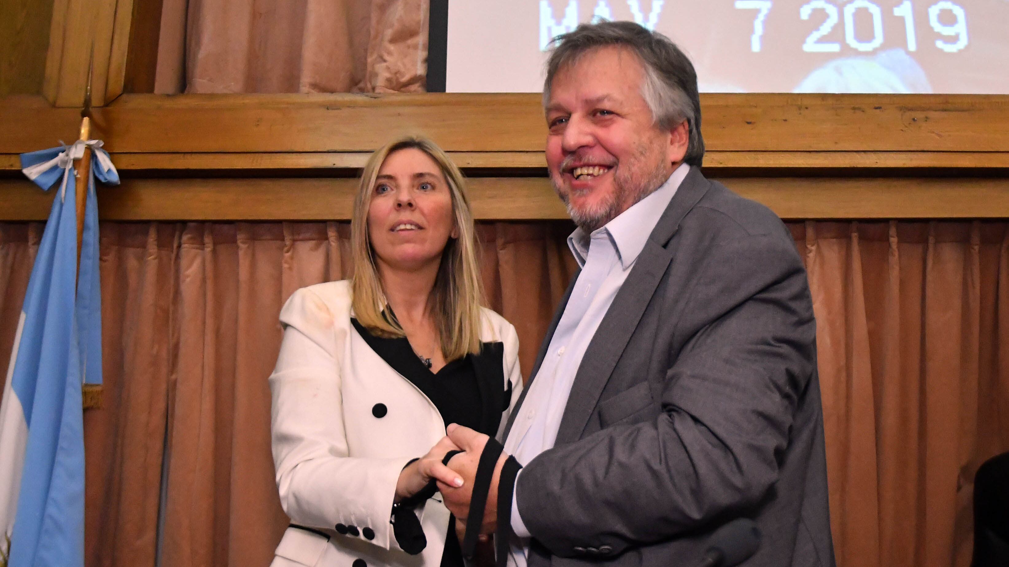 La jura de María Eugenia Capuchetti estuvo a cargo del camarista Irurzun.