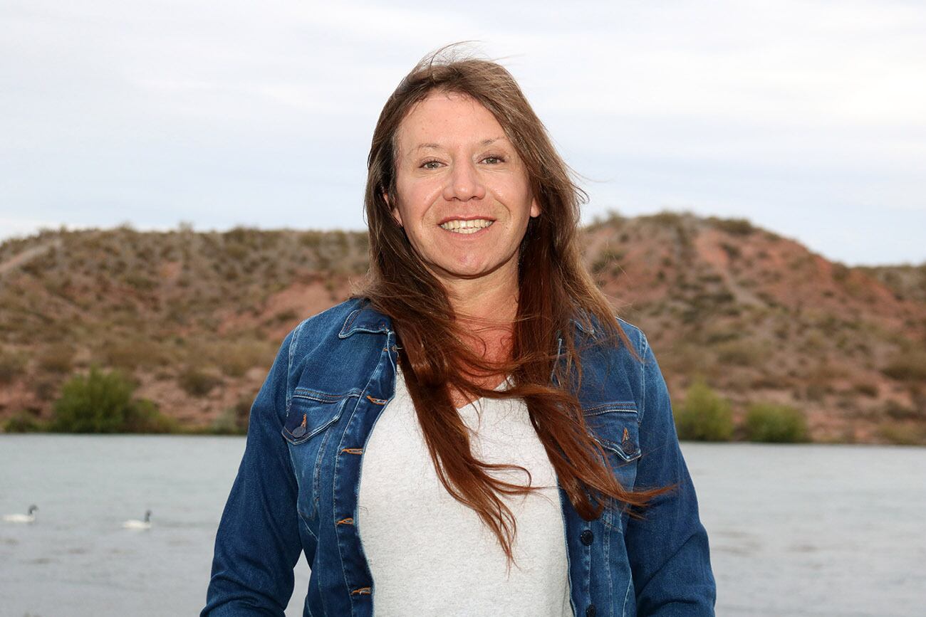 Ornella Infante, primera titular en la lista de legisladores por el circuito Alto Valle Oeste de la alianza Vamos con Todos