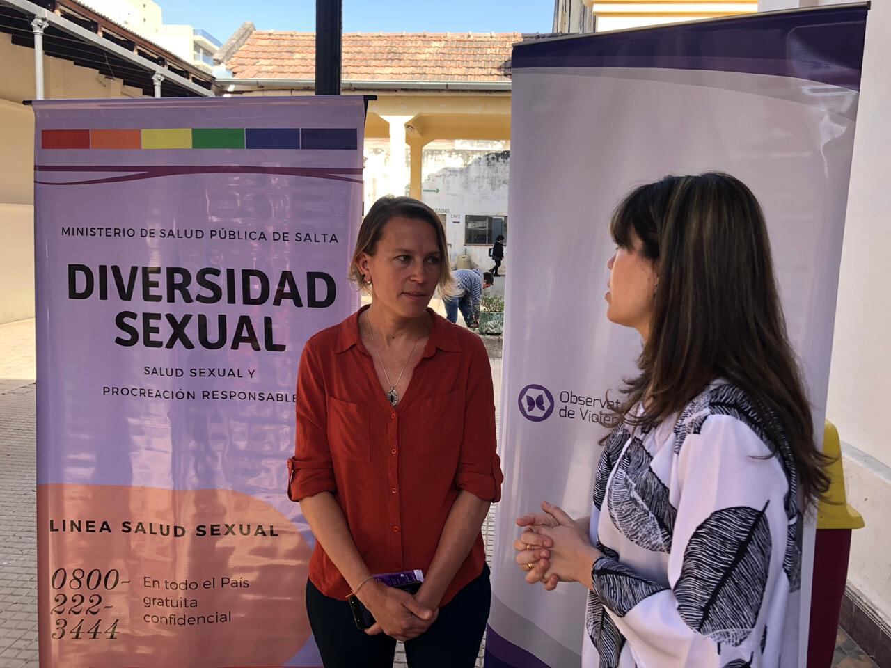 Ana Pérez Declerq y María del Carmen Salvo 