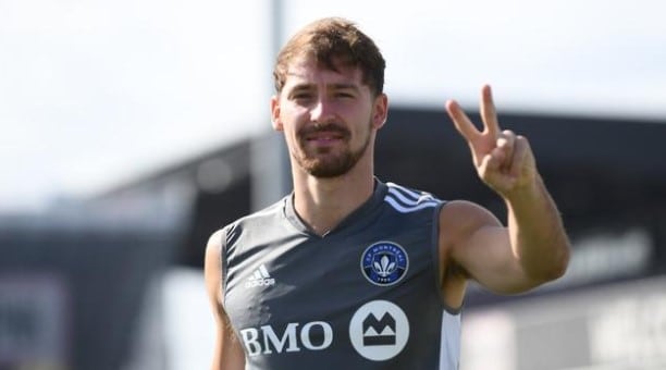 Matko Miljevic, nacido en Estados Unidos pero nacionalizado argentino, se incorporó al club canadiense en junio de 2021 (Foto: MLS)