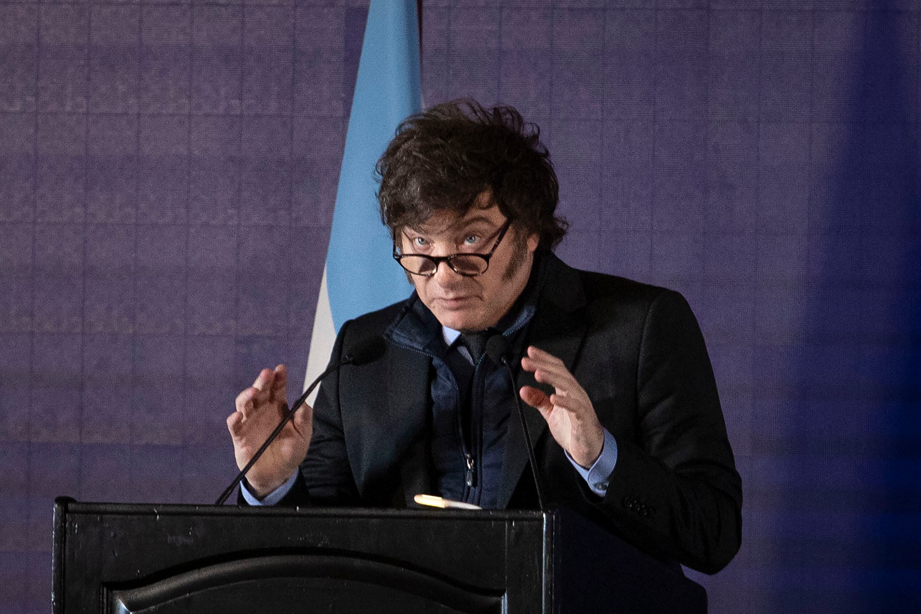 Javier Milei, presidente de Argentina