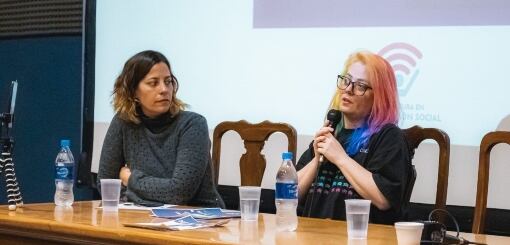 Manuela Calvo, comunicadora social.