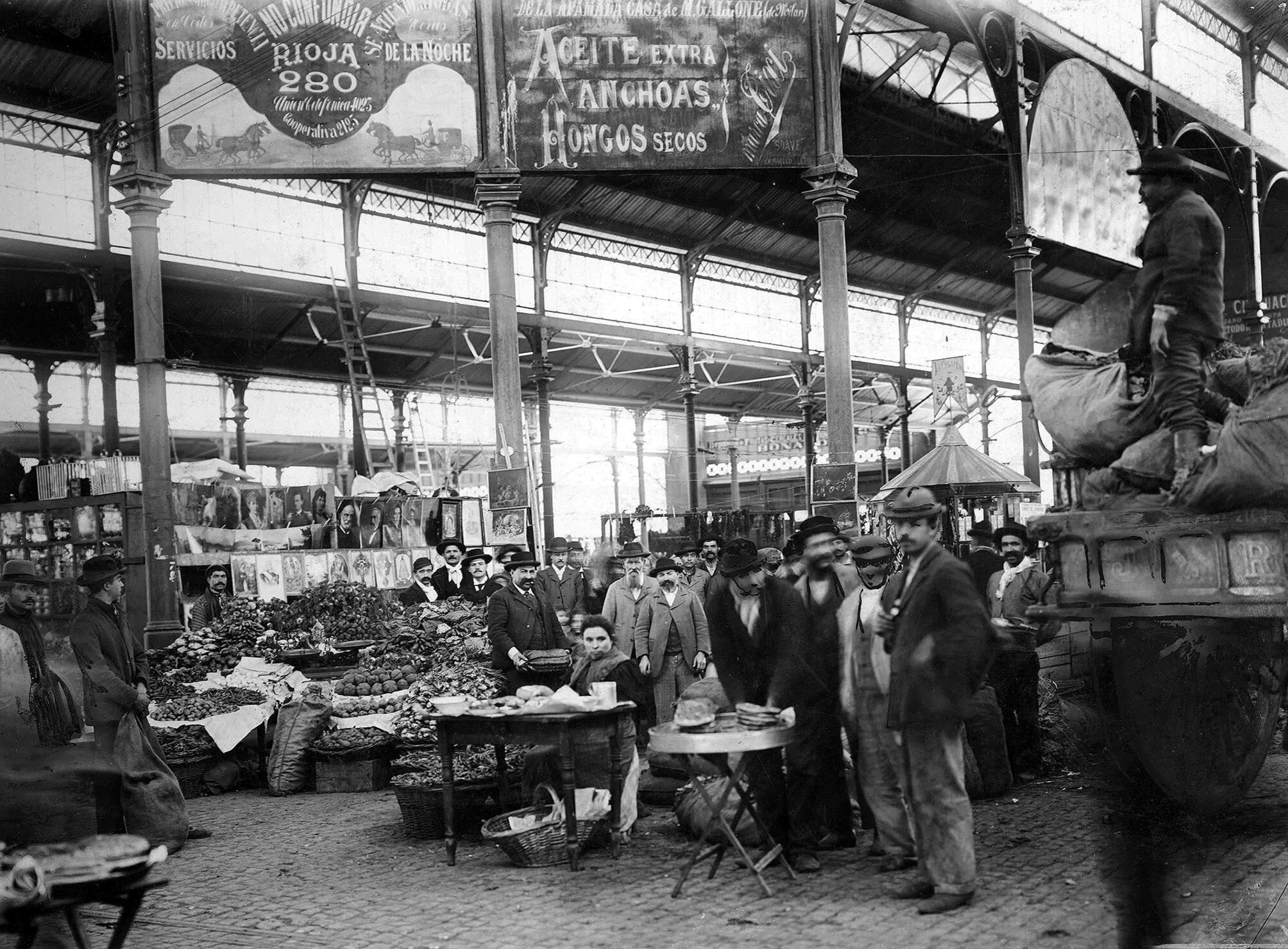 El mercado del Abasto es historia y es presente.