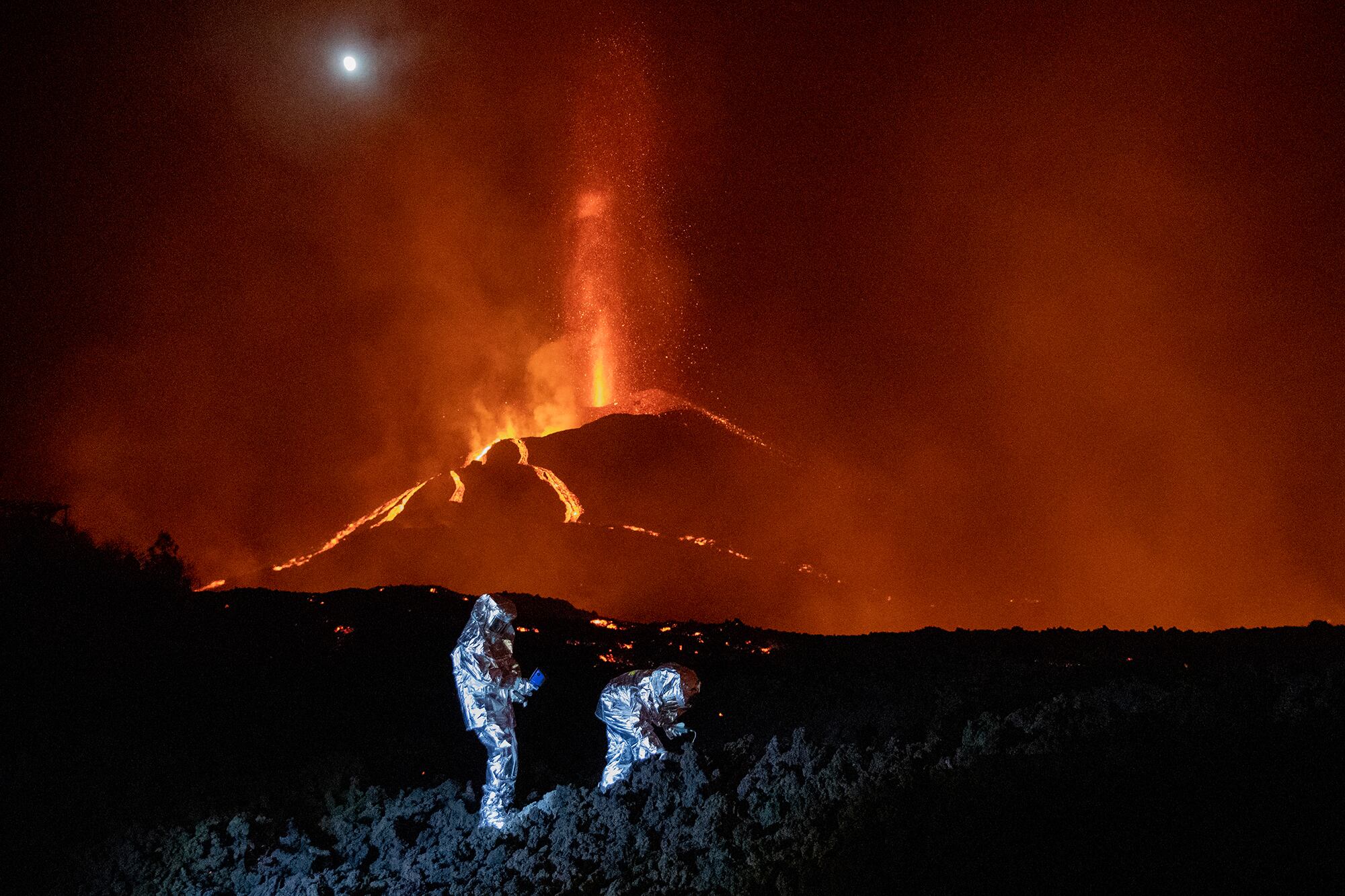La erupción del volcán Cumbre Vieja sigue causando problemas en la isla de La Palma.