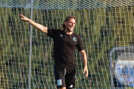 Sebastián Beccacece, DT de Racing.