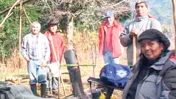 Un matrimonio de la comunidad Llanquileo entró en litigio con Ponce.