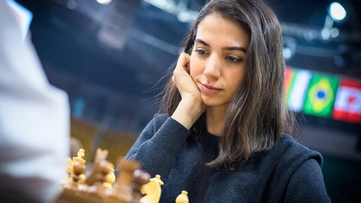 Khademalsharieh ostenta el título de Gran Maestra Femenina, el de mayor rango de ajedrez exclusivamente de mujeres. (Foto: FIDE)