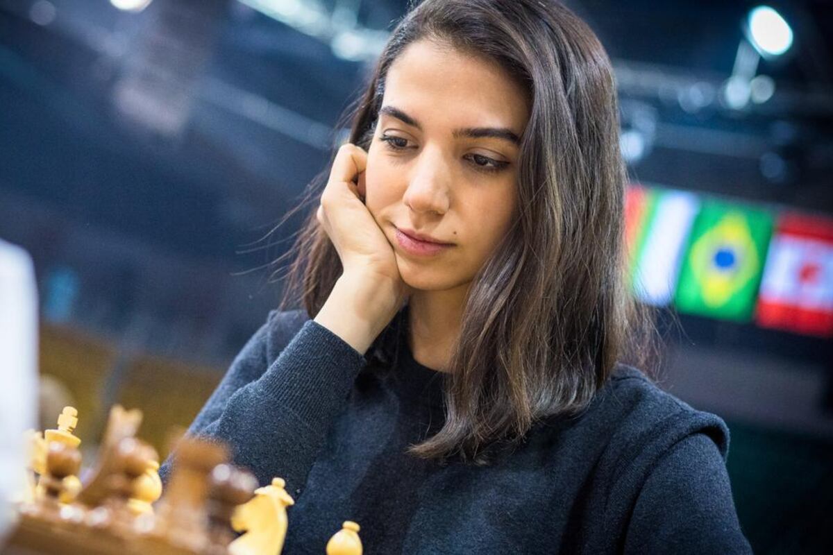 Khademalsharieh ostenta el título de Gran Maestra Femenina, el de mayor rango de ajedrez exclusivamente de mujeres. (Foto: FIDE)