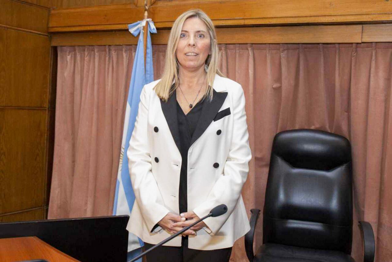 La jueza María Eugenia Capuchetti. 