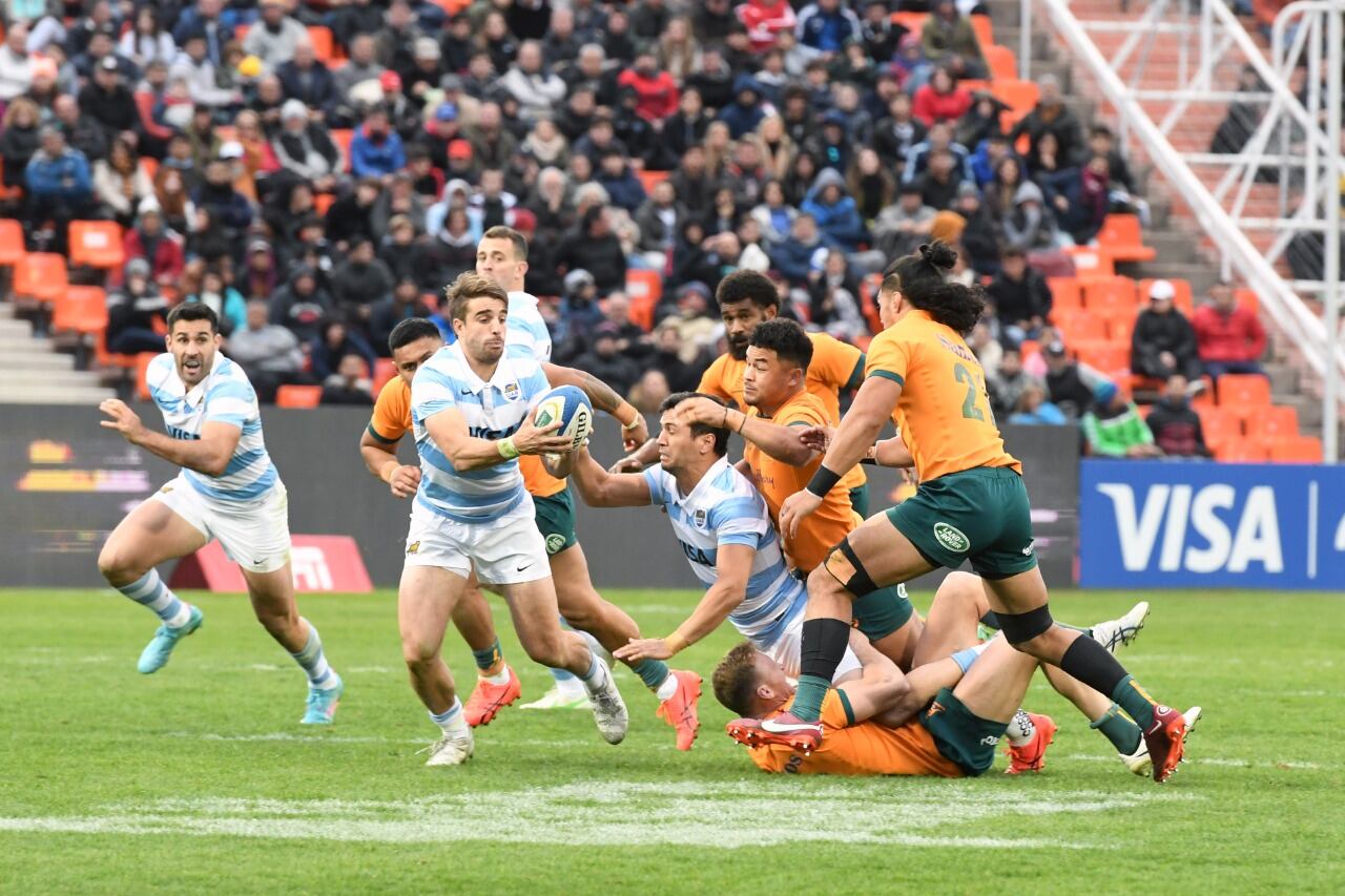 Argentina arrancó con orden, pero luego se rindió ante los Wallabies