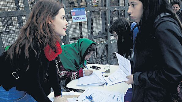 Miles de jóvenes se movilizaron para que la Justicia finalmente se expida.