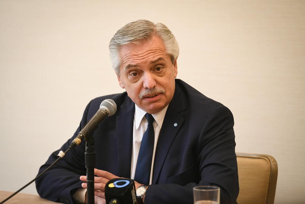 El presidente Alberto Fernández habla de la necesidad de declarar al litio un bien estratégico para el desarrollo de Argentina.