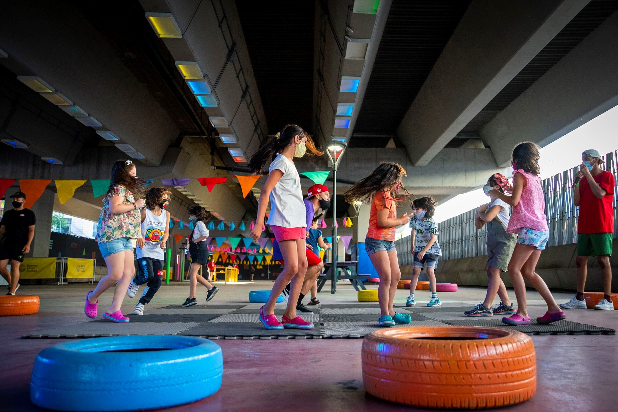 Taller en la Usina del Arte.