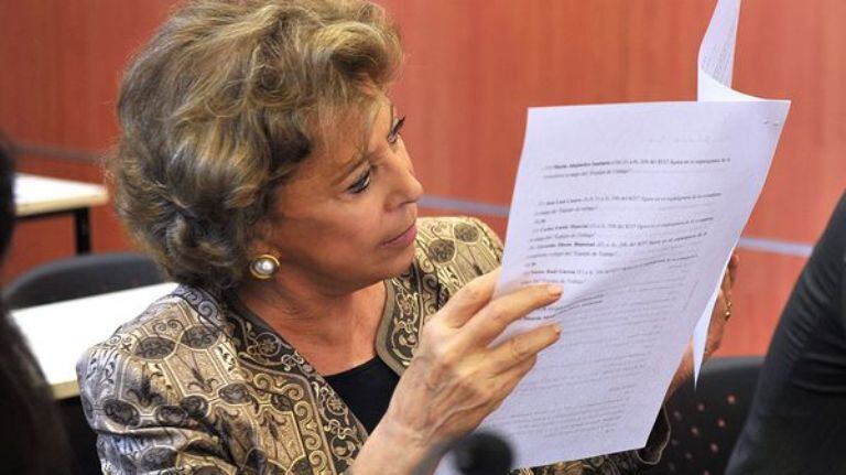 La ex funcionaria de Carlos Menem afronta su octavo juicio por corrupción.