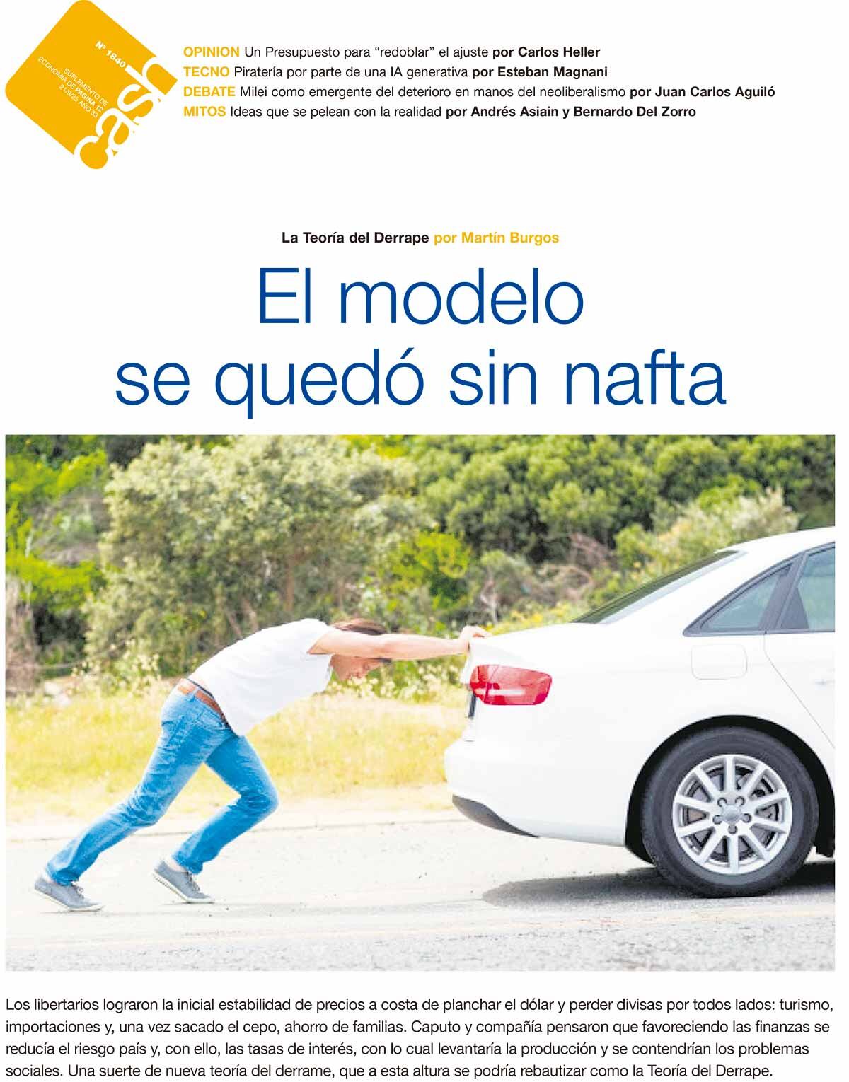 El modelo se quedó sin nafta - 20/09/2025