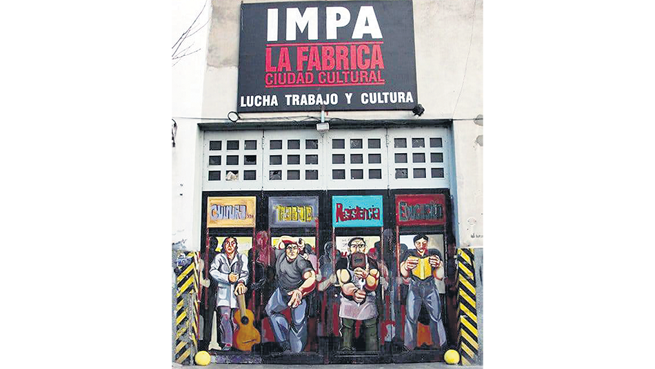 IMPA, fábrica recuperada incluida en la recorrida de la Noche de los Museos.