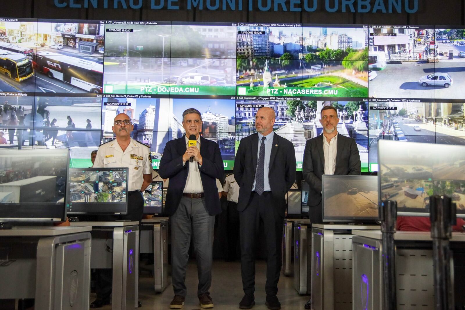 Jorge Macri presentó la nueva plana mayor de la Policía.