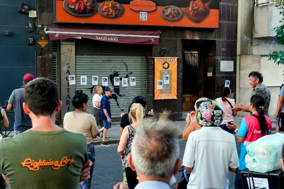 La familia de la víctima se movilizó ayer una vez más para pedir justicia. 