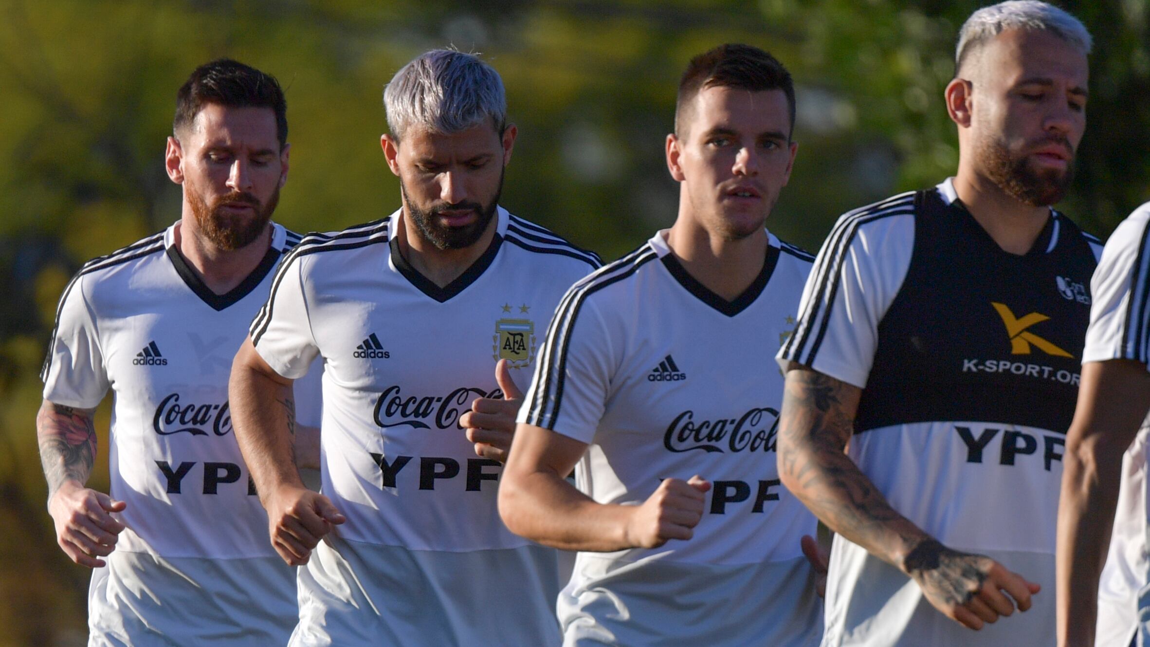 Messi, Agüero, Lo Celso y Otamendi: poker para soñar.