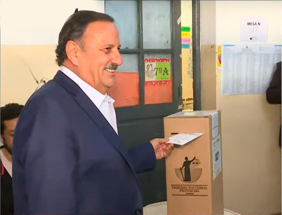 Ricardo Quintela, gobernador de La Rioja.