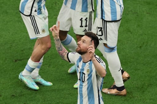 Un nuevo gol de penal de Messi en la final contra Francia