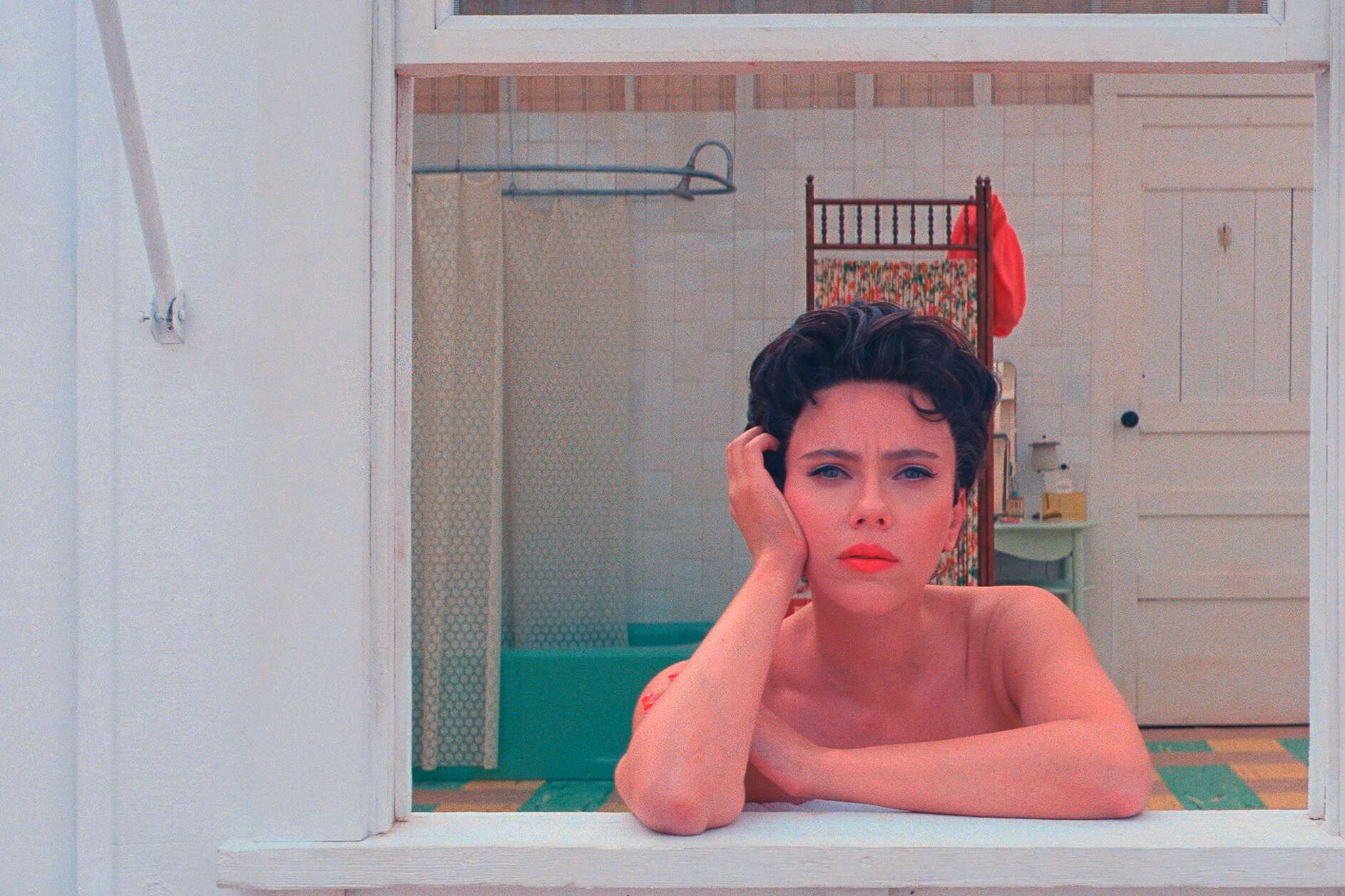 Scarlett Johansson en "Asteroid City", de Wes Anderson.