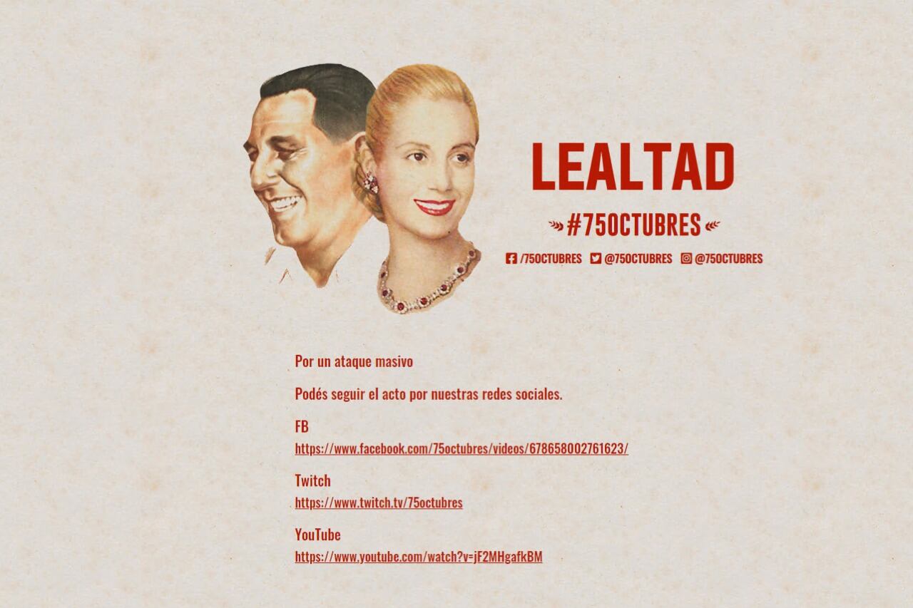 La portada de 75octubres, a raíz del ataque.