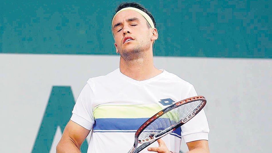 Nicolás Kicker, envuelto en el escándalo de las apuestas en el tenis.