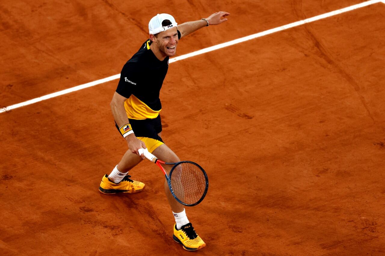 Diego Schwartzman, ya cumplió su objetivo de meterse en el top ten.