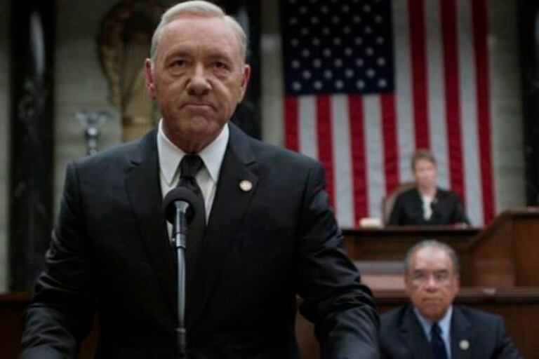 Kevin Spacey en la piel de Frank Underwood: a su personaje le queda una temporada.