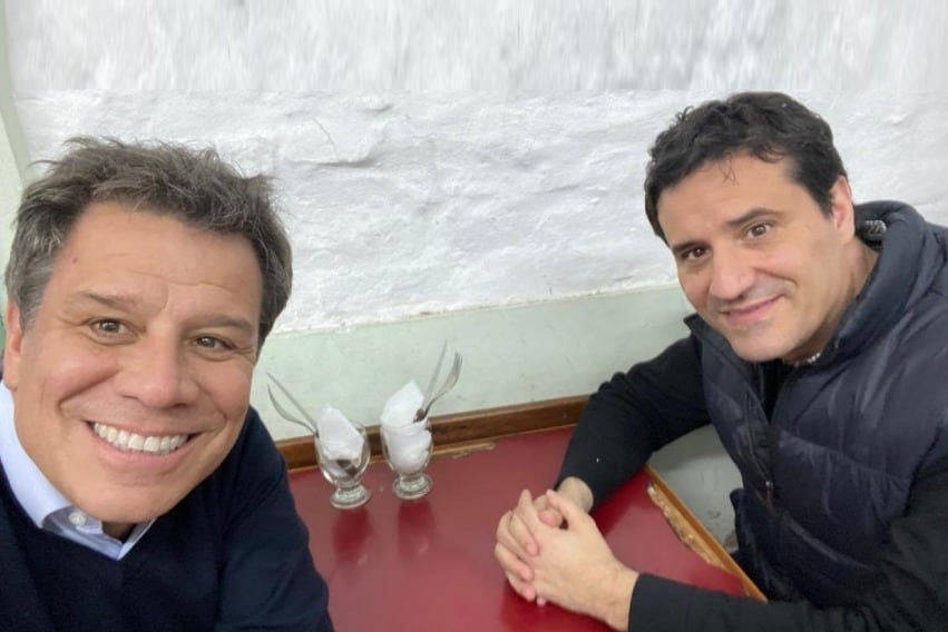Facundo Manes y Maximiliano Abad