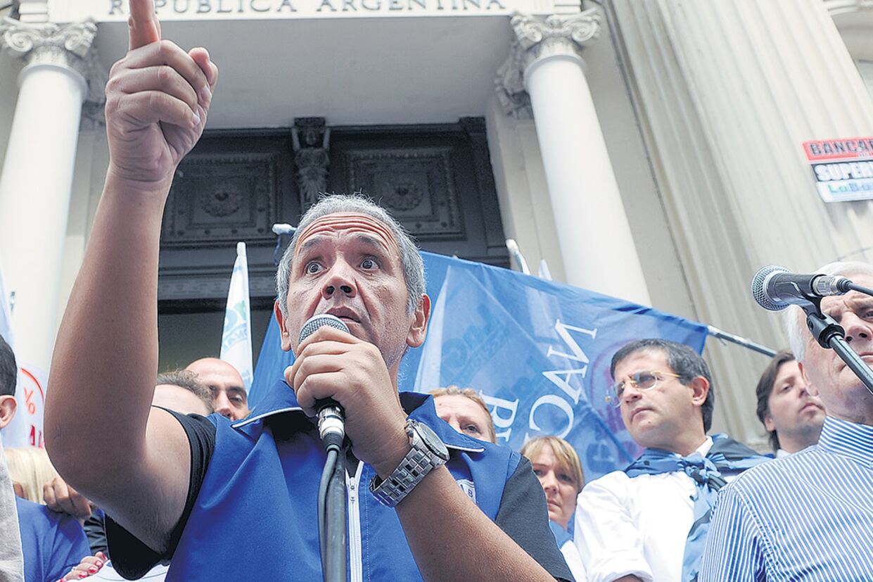 Sergio Palazzo, secretario general de La Bancaria.