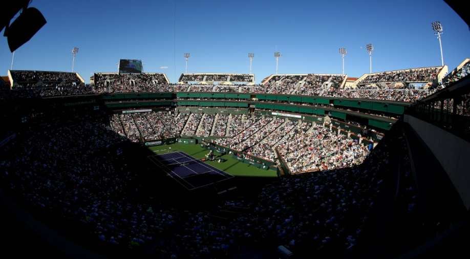 La cancha principal del complejo neoyorquino.