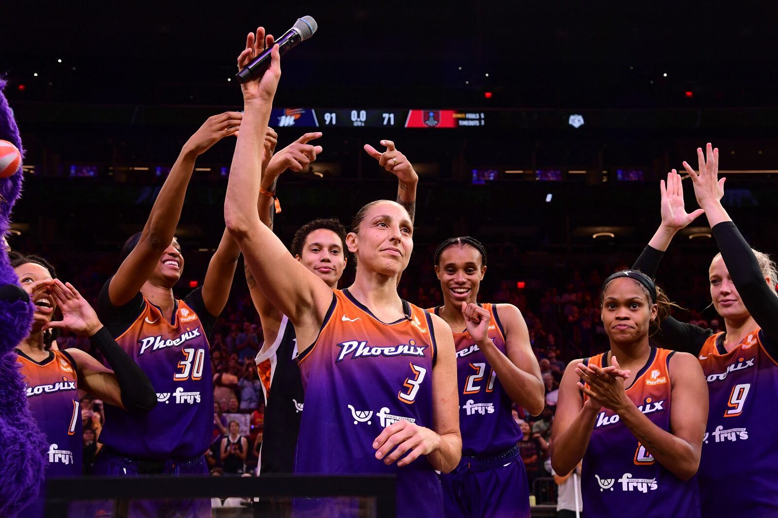 Diana Taurasi y la emoción de un récord para la historia