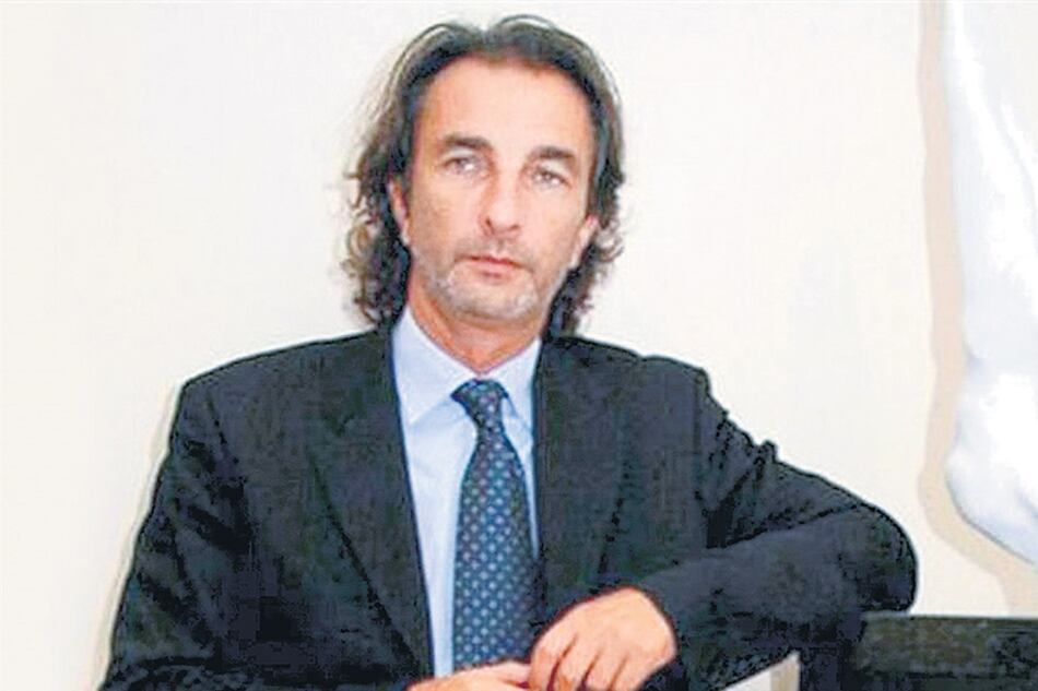 Angelo Calcaterra fue ayer al juzgado de Martínez de Giorgi.