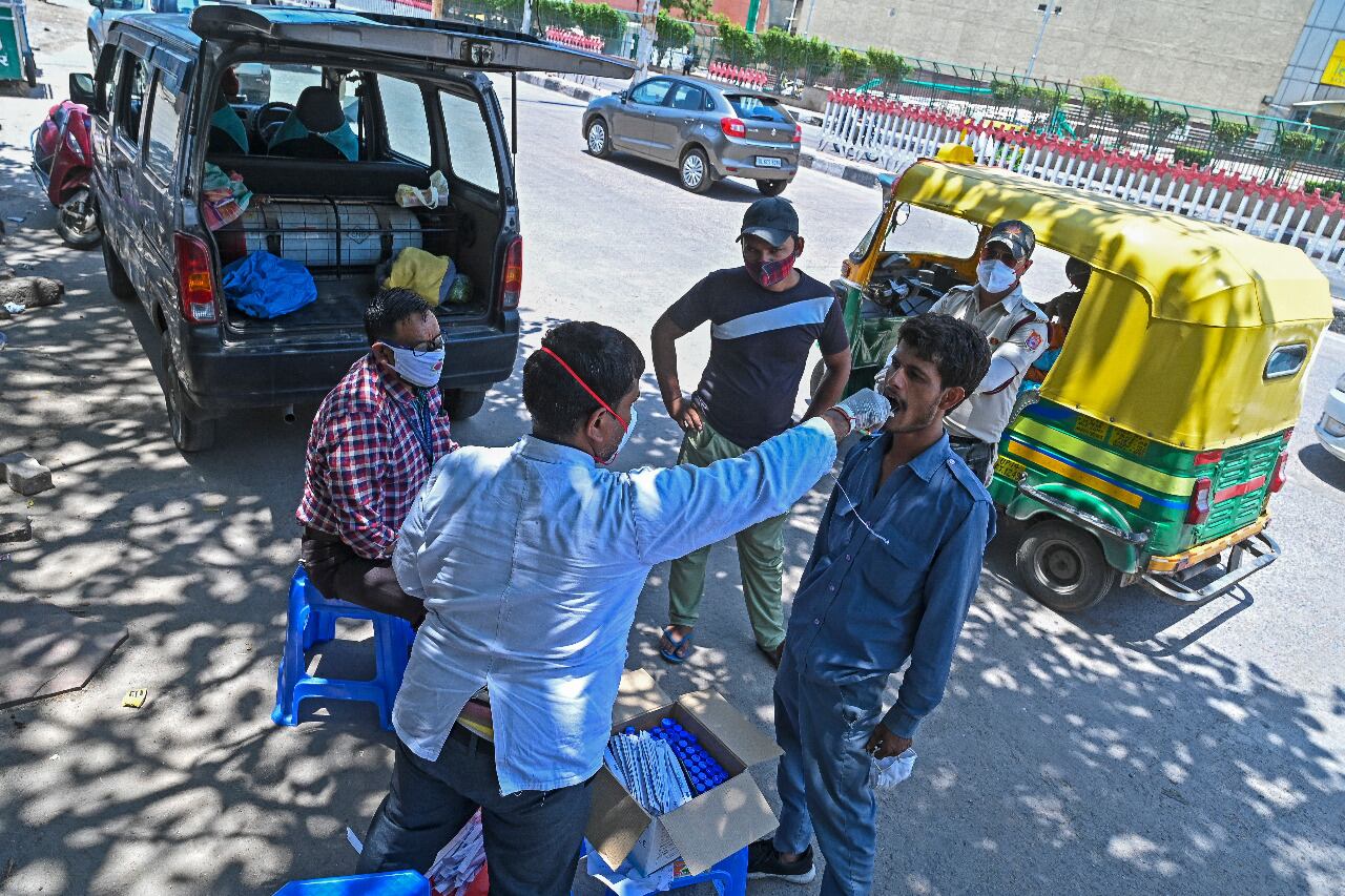 La variante denominada como B.1.617 mostró que es más contagiosa que otras.