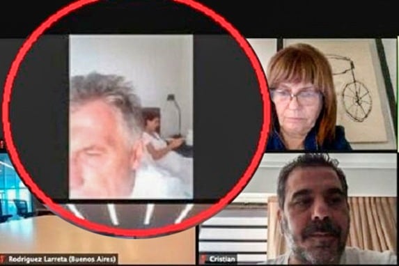 Las fotos difundidas desde el propio espacio generaron sospechas de fuego amigo.