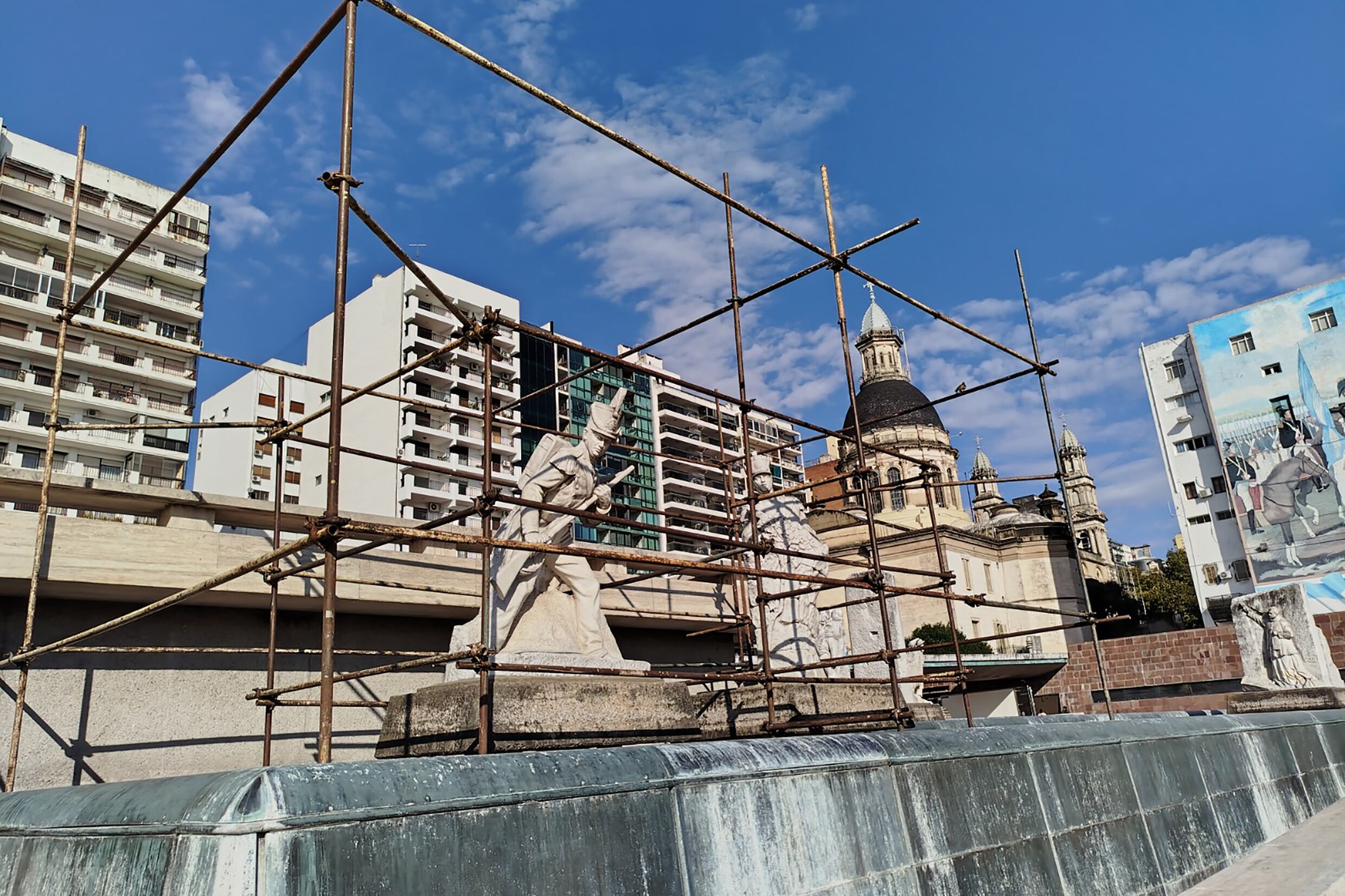 El Pasaje Juramento ya está en obras.