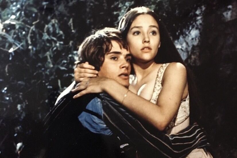 Olivia Hussey y Leonard Whiting (Foto: Instagram @oliviahusseyeisley)