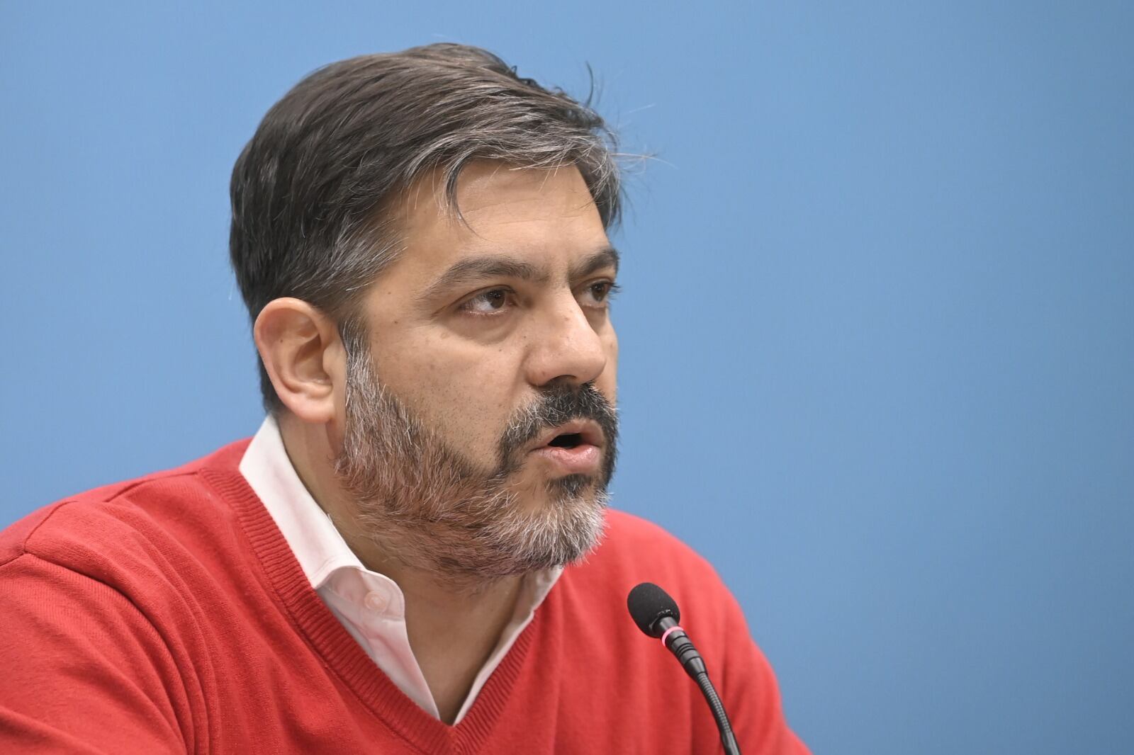 Carlos Bianco, ministro de Gobierno de la Provincia.