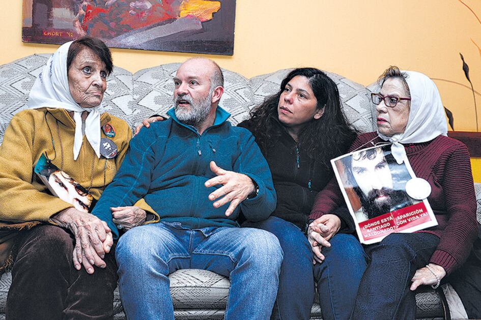 “La Gendarmería mintió, porque algo esconde”, dijo Pisoni, de Hijos, que estuvo en el sur con Taty Ameida.