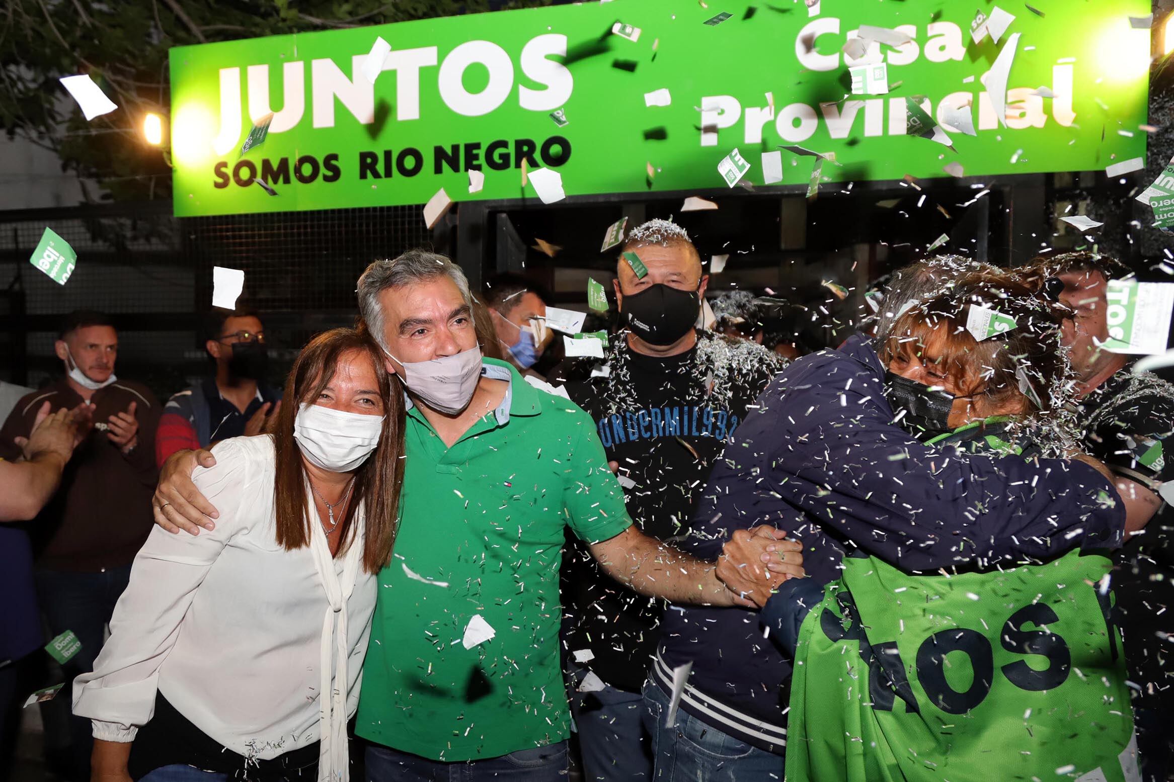 Juntos Somos Río Negro, el oficialismo provincial, se impuso con el 37,27 por ciento de los votos.