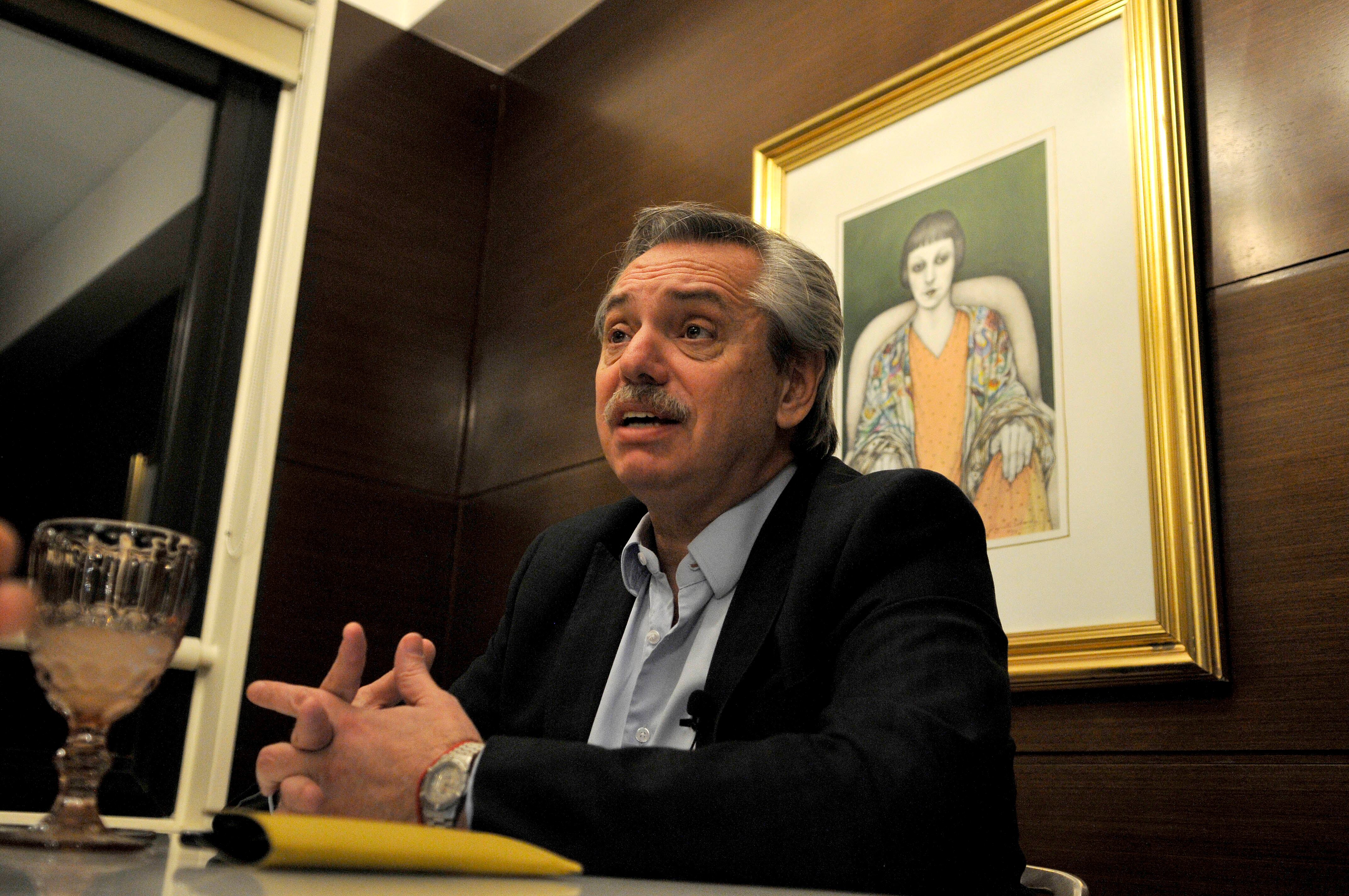 El presidente Alberto Fernández.