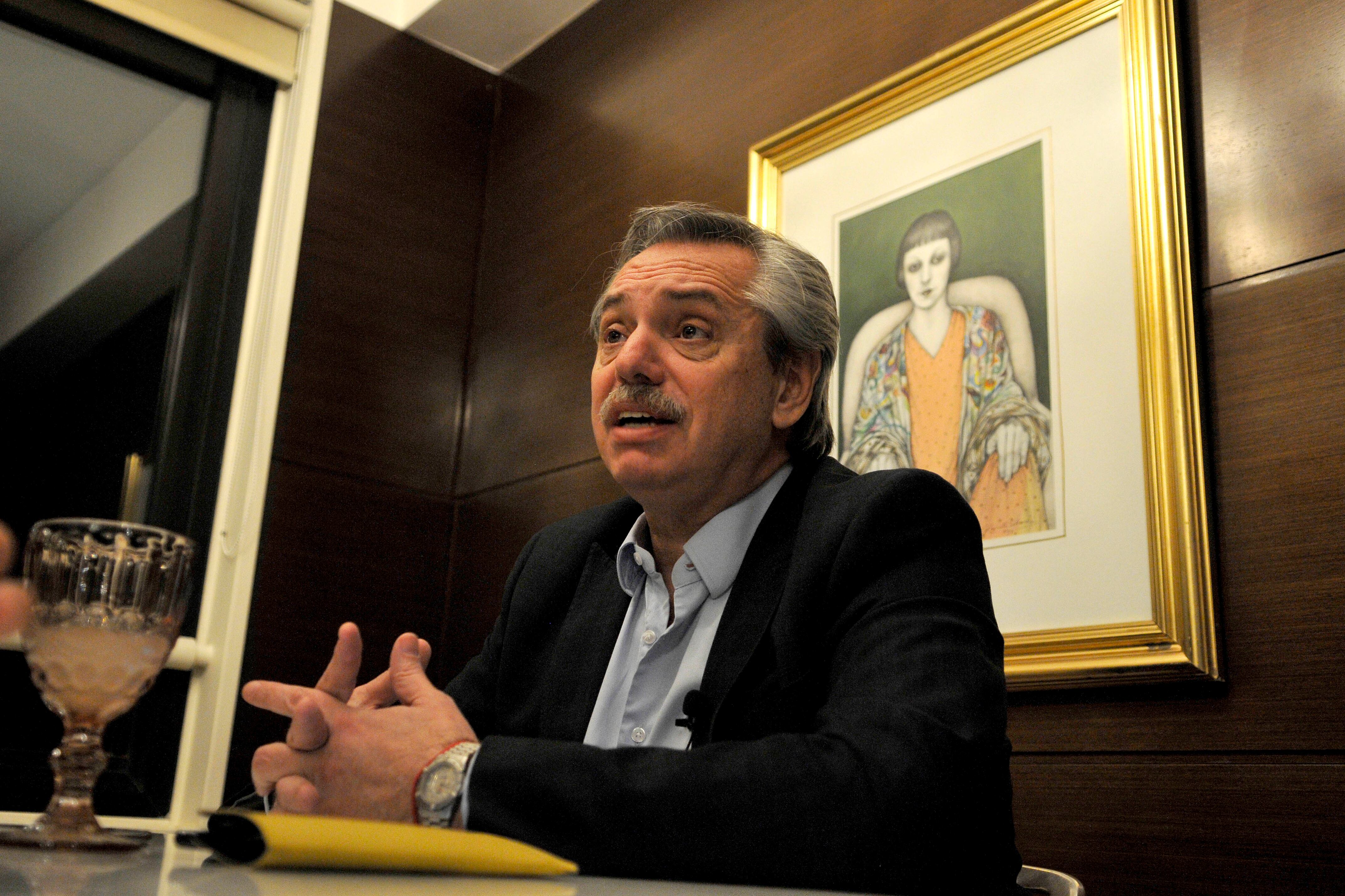 El presidente Alberto Fernández.