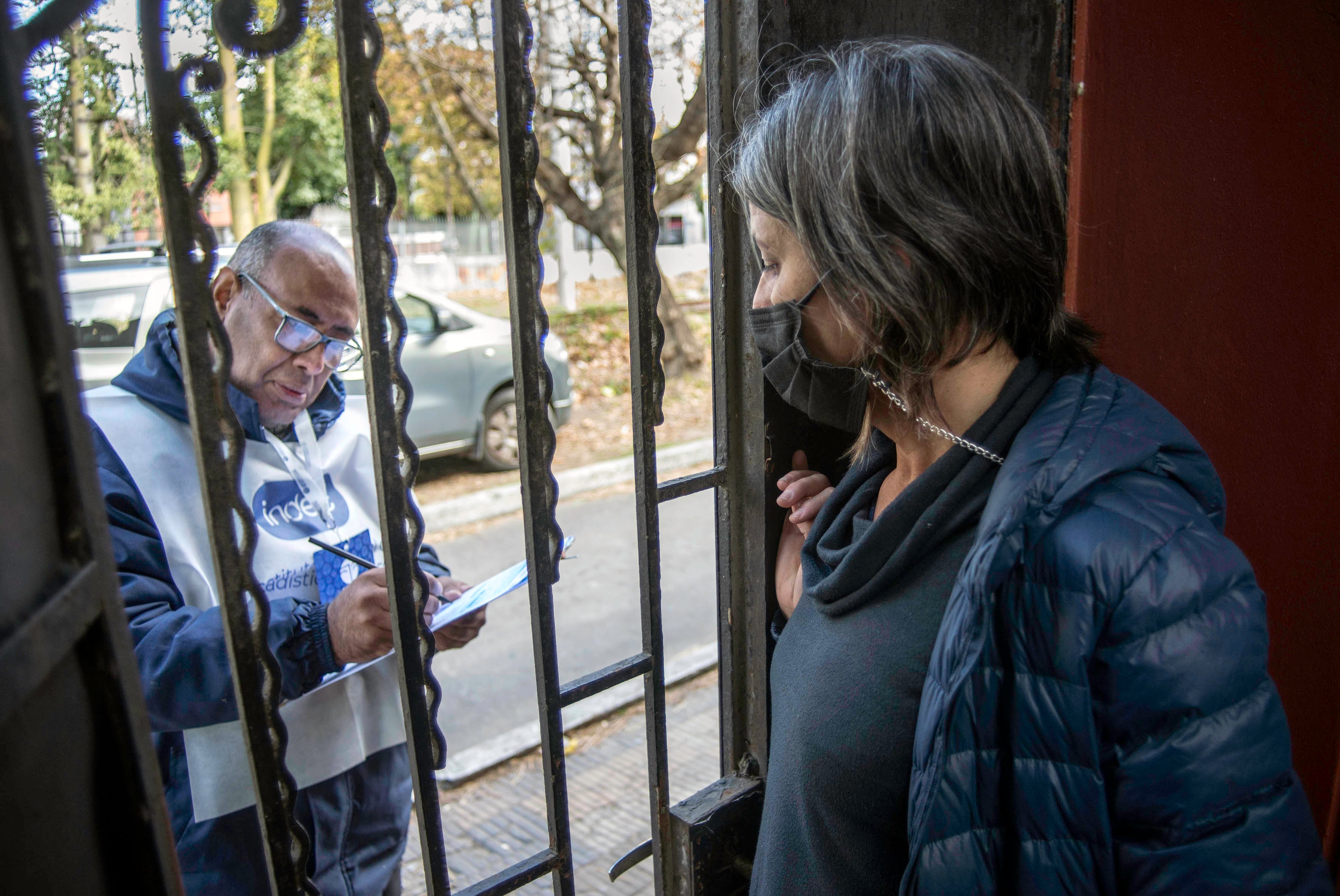 El Censo 2022 se realiza este 18 de mayo. Imagen: Noticias Argentinas (NA).