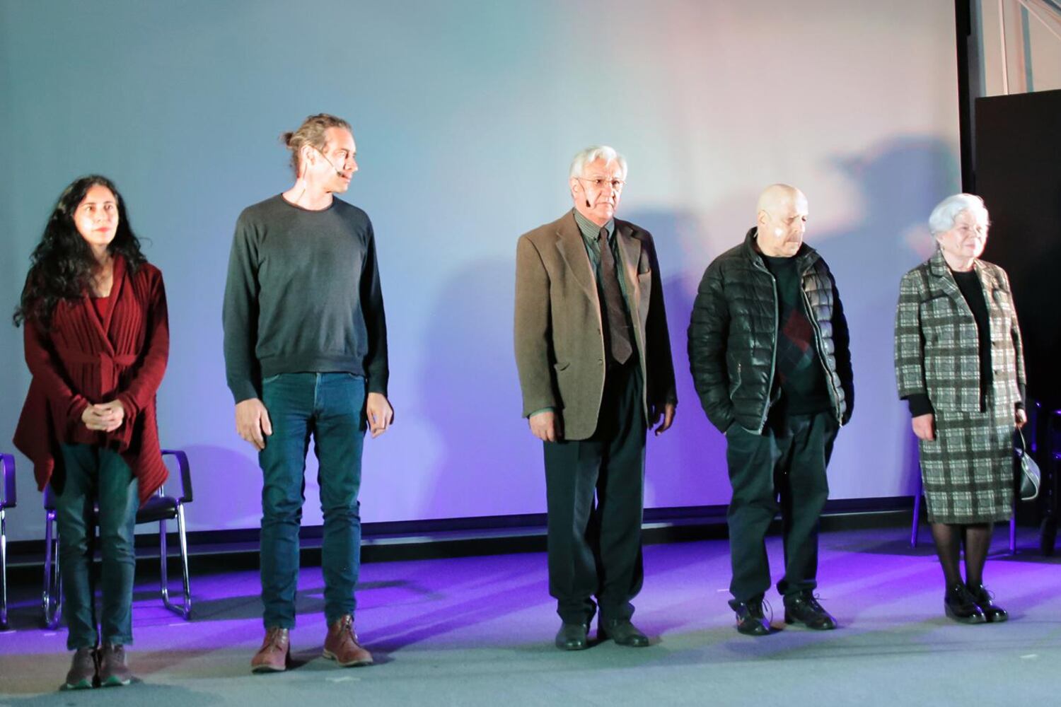 A propósito de la duda, de Patricia Zangaro, con dirección de Daniel Fanego. Es la obra que dio inicio al ciclo, en 2000.