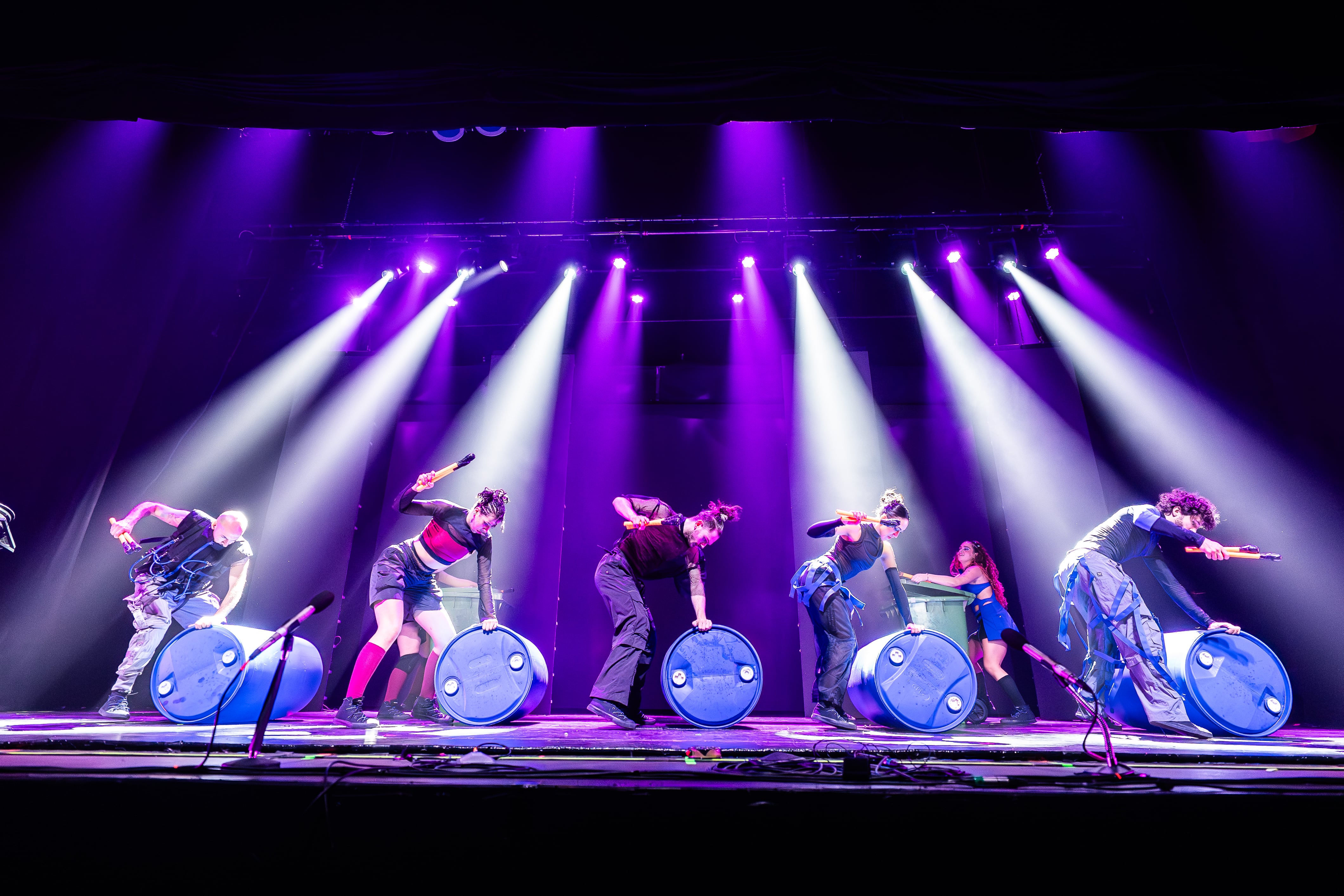 Mayumana ya presentó sus espectáculos en más de cuarenta países. Imagen: Simón Canedo