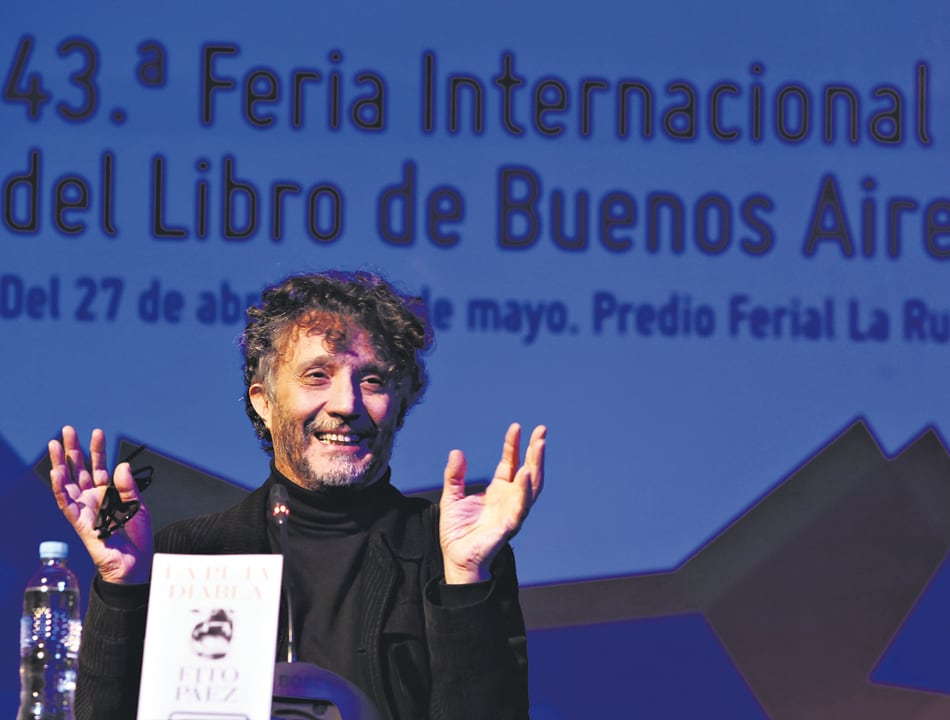 Fito Paez, un artista que fluye entre la música, la literatura y el cine.